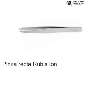 Pinza Rubis profesional recta Ion