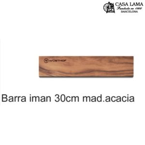 Barra magnética madera de Acacia 30cm Wüsthof