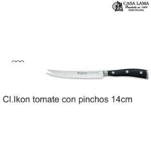 Cuchillo Wüsthof Classic Ikon Tomate con pinchos 14cm