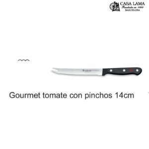 Cuchillo Wüsthof Gourmet Tomate con pinchos 14cm