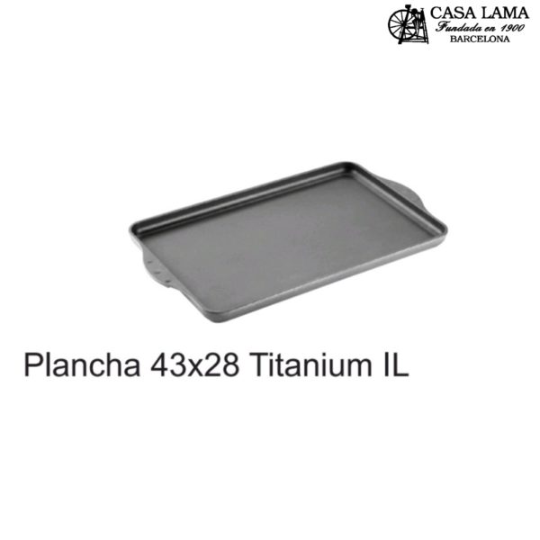 Plancha 43x38cm Woll Inducción/Line Titanium Nowo